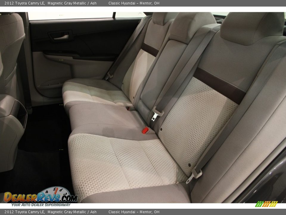 2012 Toyota Camry LE Magnetic Gray Metallic / Ash Photo #15