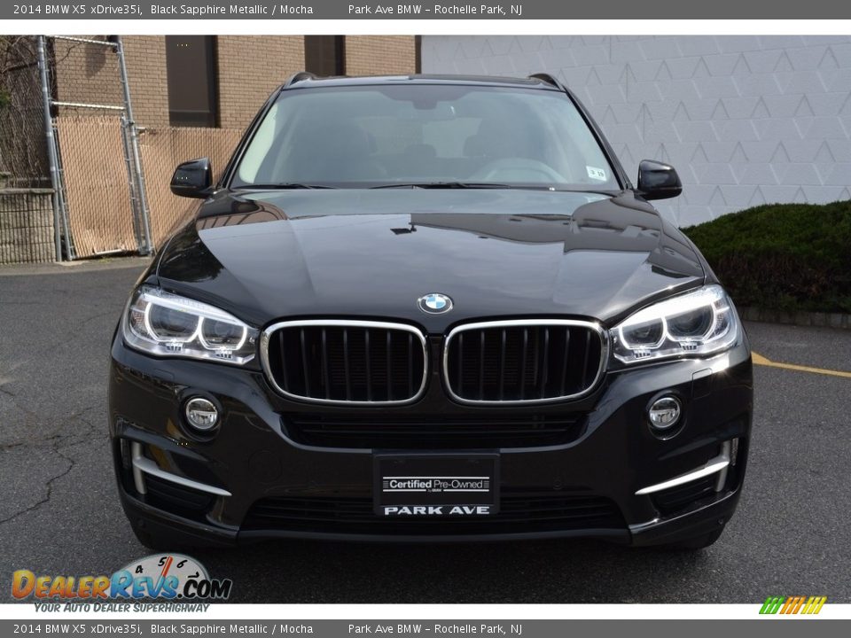 2014 BMW X5 xDrive35i Black Sapphire Metallic / Mocha Photo #7