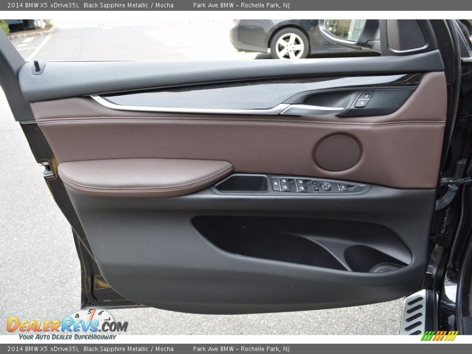 2014 BMW X5 xDrive35i Black Sapphire Metallic / Mocha Photo #8