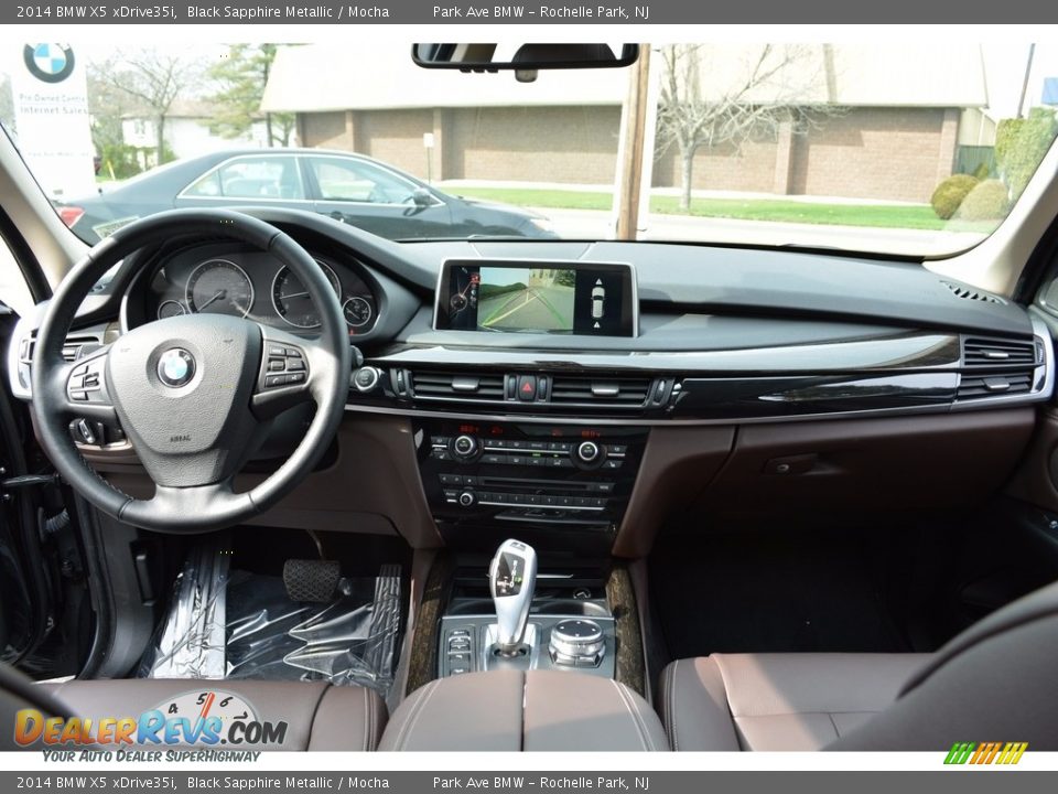 2014 BMW X5 xDrive35i Black Sapphire Metallic / Mocha Photo #15