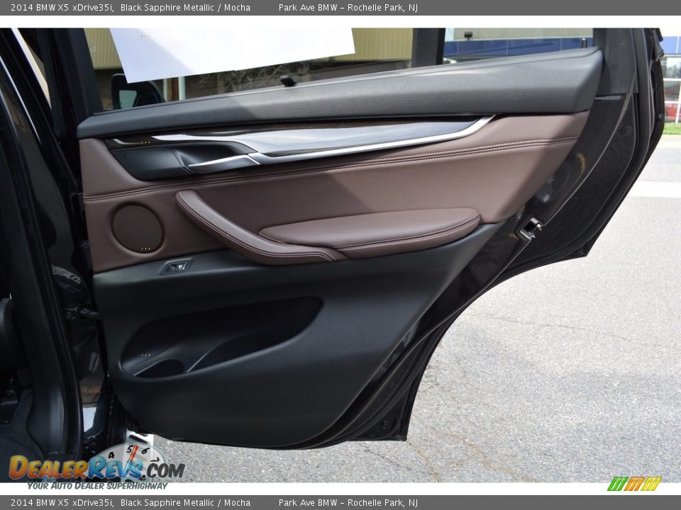 2014 BMW X5 xDrive35i Black Sapphire Metallic / Mocha Photo #25