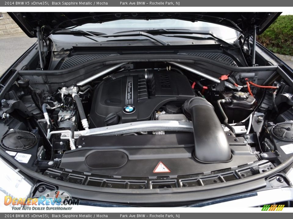 2014 BMW X5 xDrive35i Black Sapphire Metallic / Mocha Photo #31