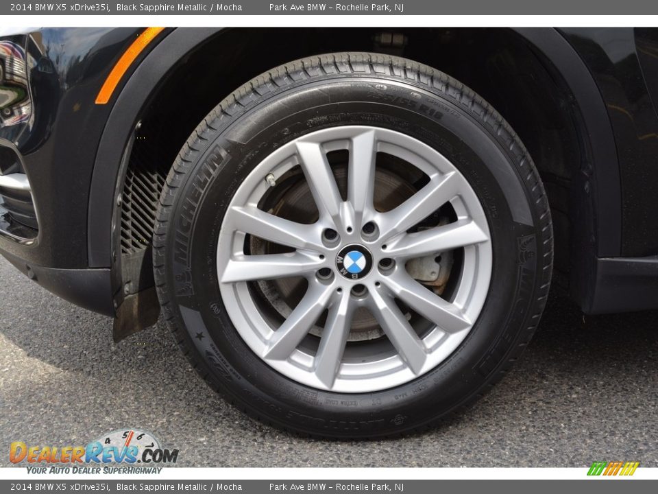 2014 BMW X5 xDrive35i Black Sapphire Metallic / Mocha Photo #33