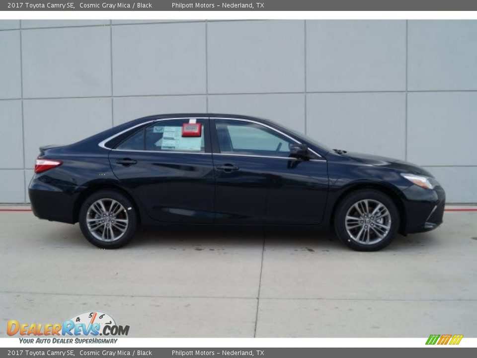 2017 Toyota Camry SE Cosmic Gray Mica / Black Photo #2