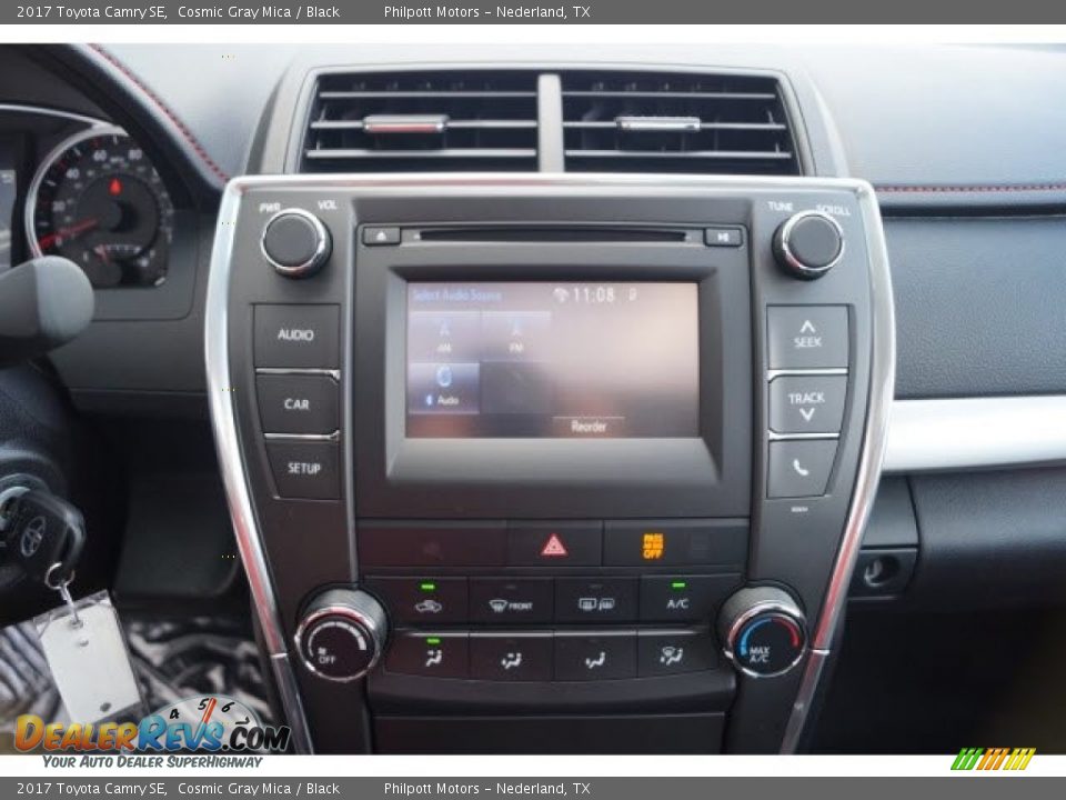 2017 Toyota Camry SE Cosmic Gray Mica / Black Photo #13