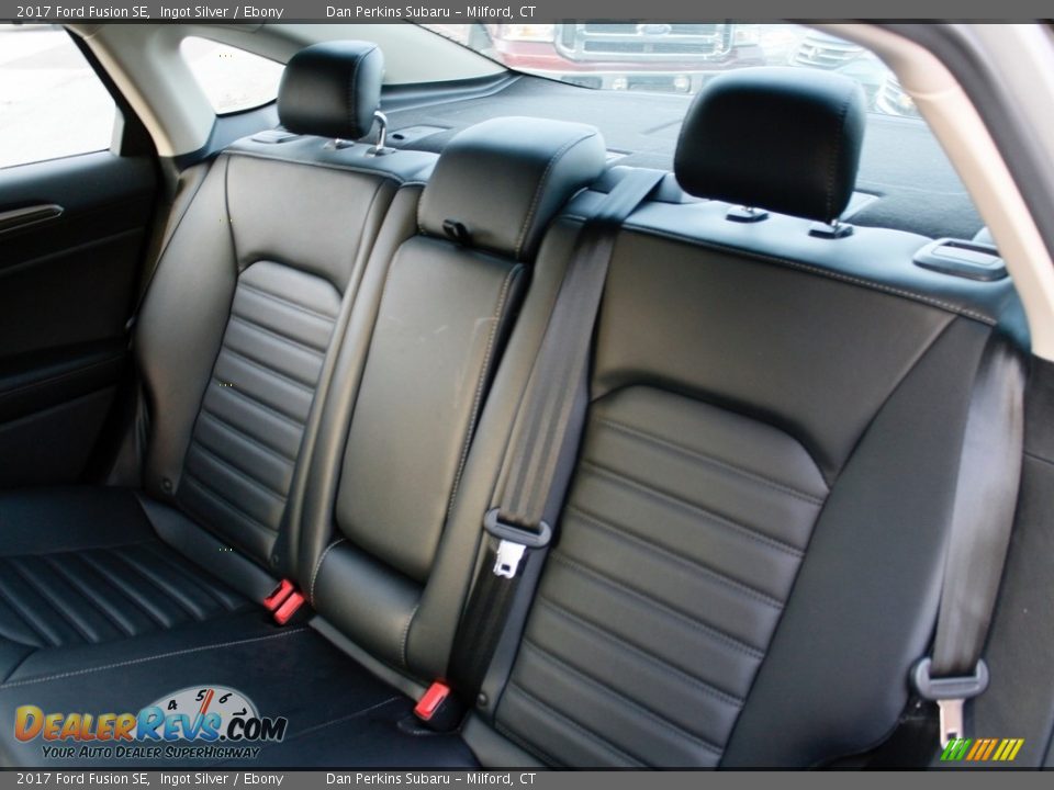 Rear Seat of 2017 Ford Fusion SE Photo #16
