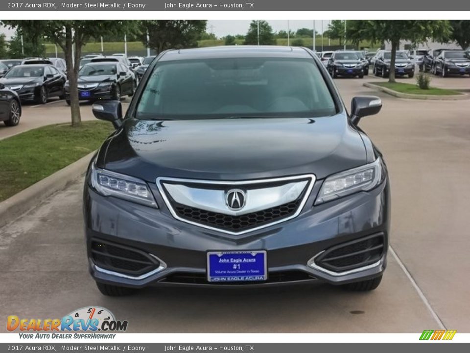 2017 Acura RDX Modern Steel Metallic / Ebony Photo #2