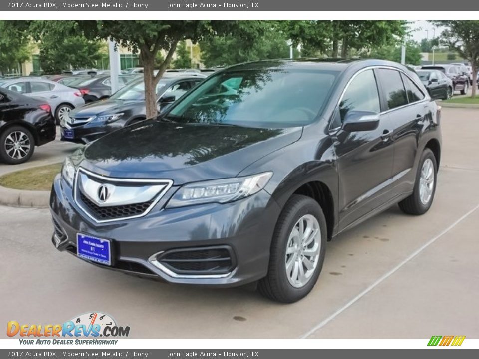 2017 Acura RDX Modern Steel Metallic / Ebony Photo #3