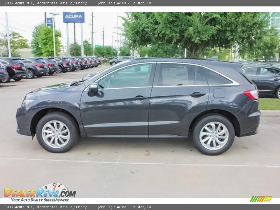 2017 Acura RDX Modern Steel Metallic / Ebony Photo #4