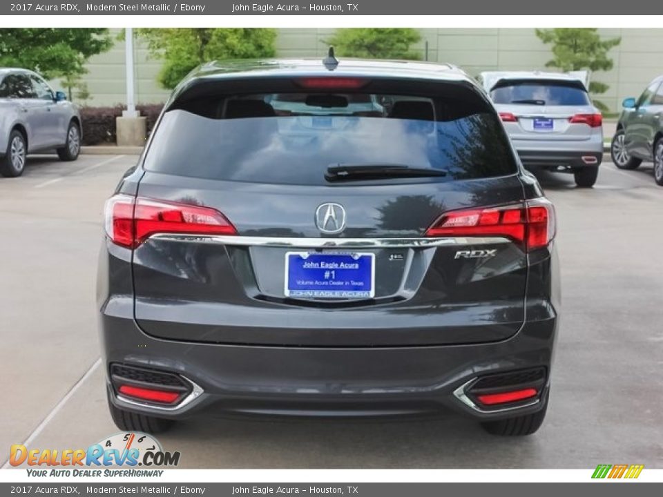 2017 Acura RDX Modern Steel Metallic / Ebony Photo #6