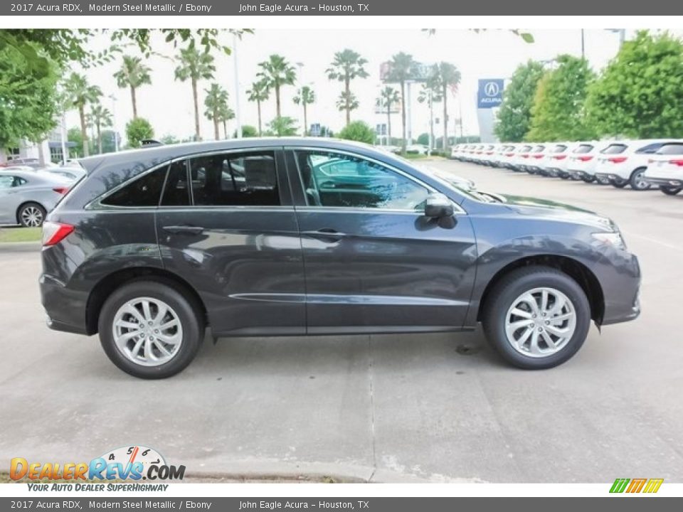 2017 Acura RDX Modern Steel Metallic / Ebony Photo #8