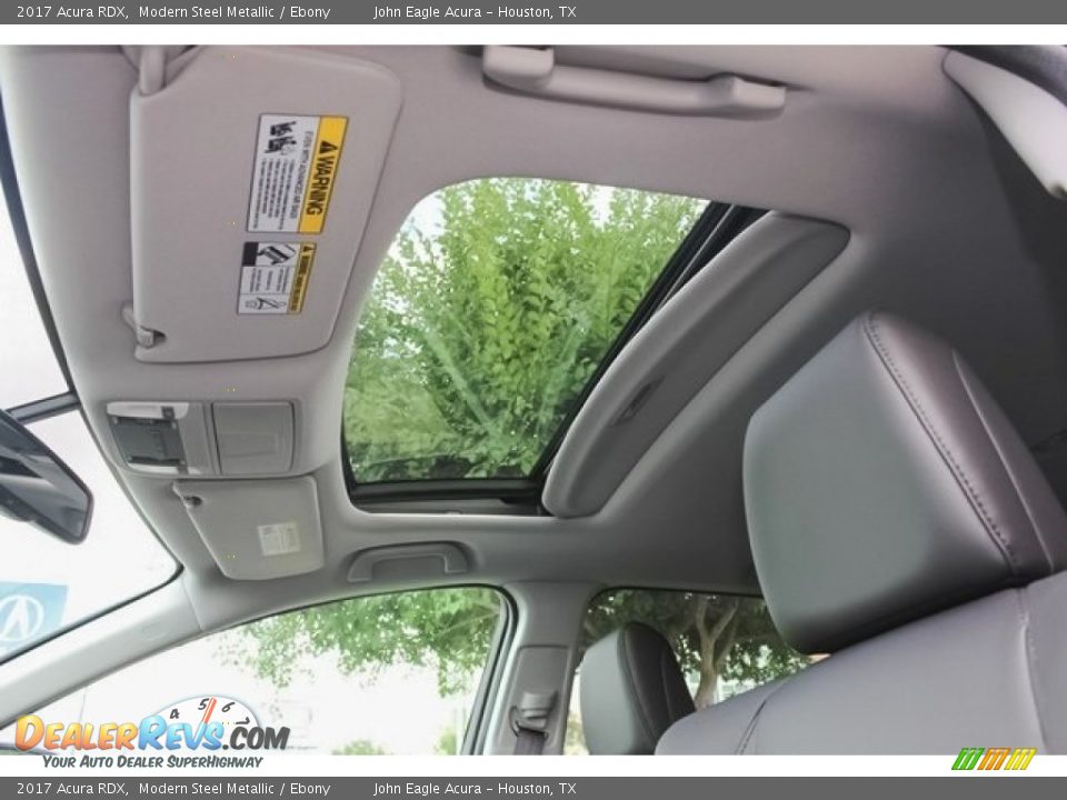 2017 Acura RDX Modern Steel Metallic / Ebony Photo #13