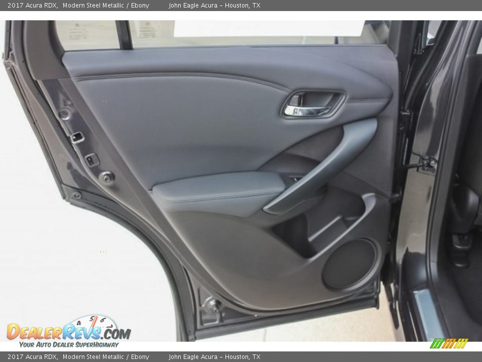 2017 Acura RDX Modern Steel Metallic / Ebony Photo #14