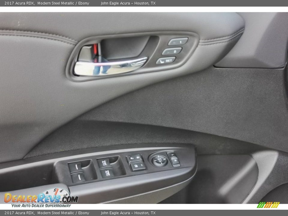 2017 Acura RDX Modern Steel Metallic / Ebony Photo #23