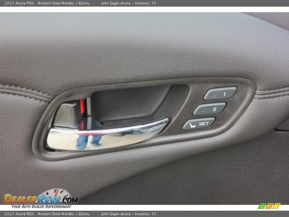 2017 Acura RDX Modern Steel Metallic / Ebony Photo #24