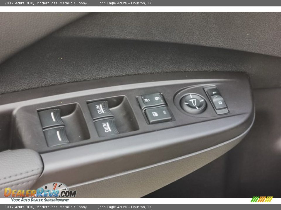 2017 Acura RDX Modern Steel Metallic / Ebony Photo #25