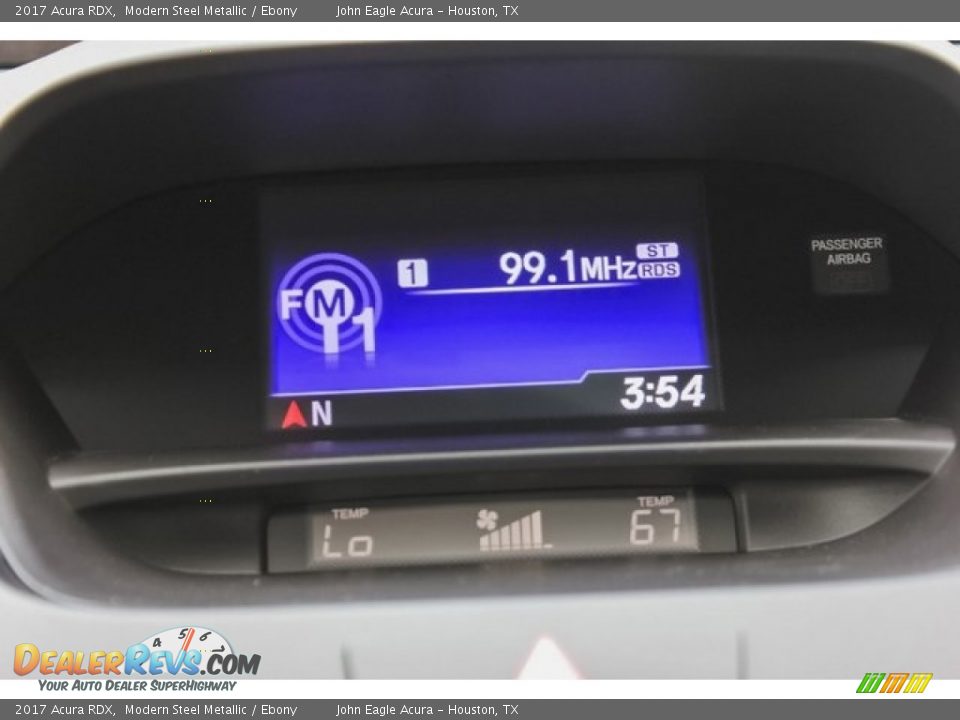 2017 Acura RDX Modern Steel Metallic / Ebony Photo #29