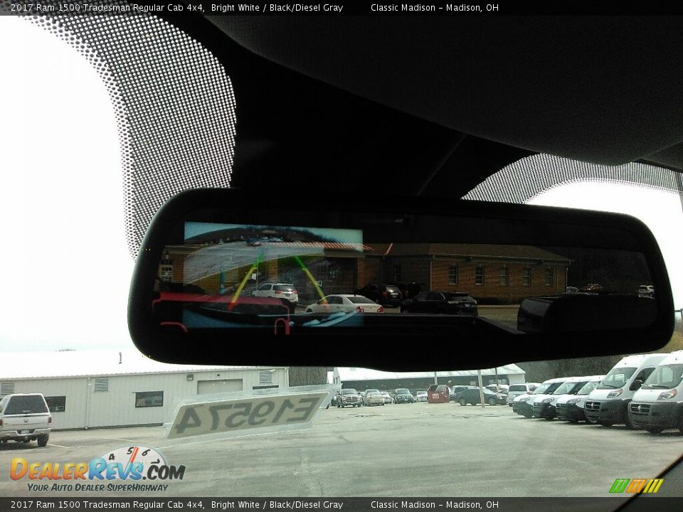 2017 Ram 1500 Tradesman Regular Cab 4x4 Bright White / Black/Diesel Gray Photo #7