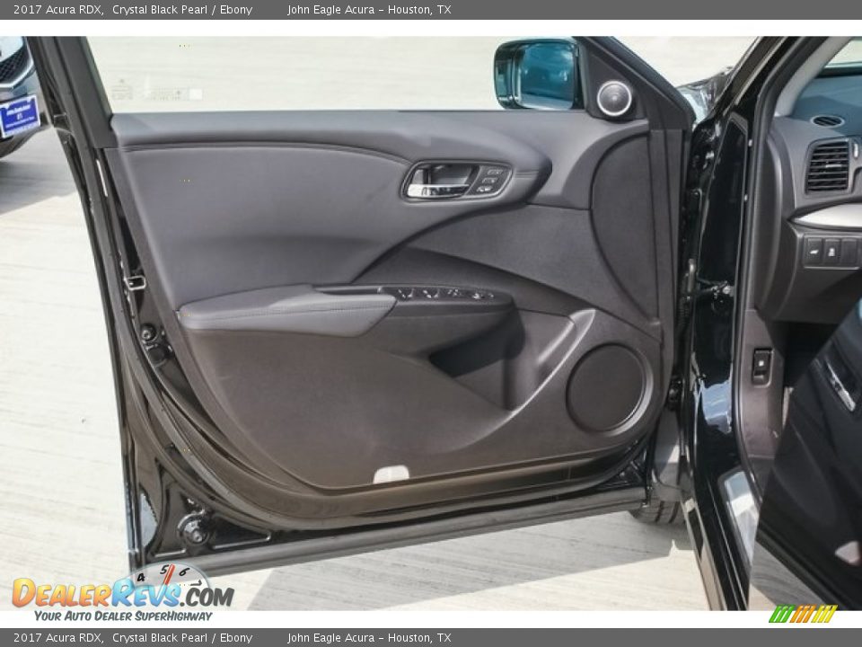 2017 Acura RDX Crystal Black Pearl / Ebony Photo #14