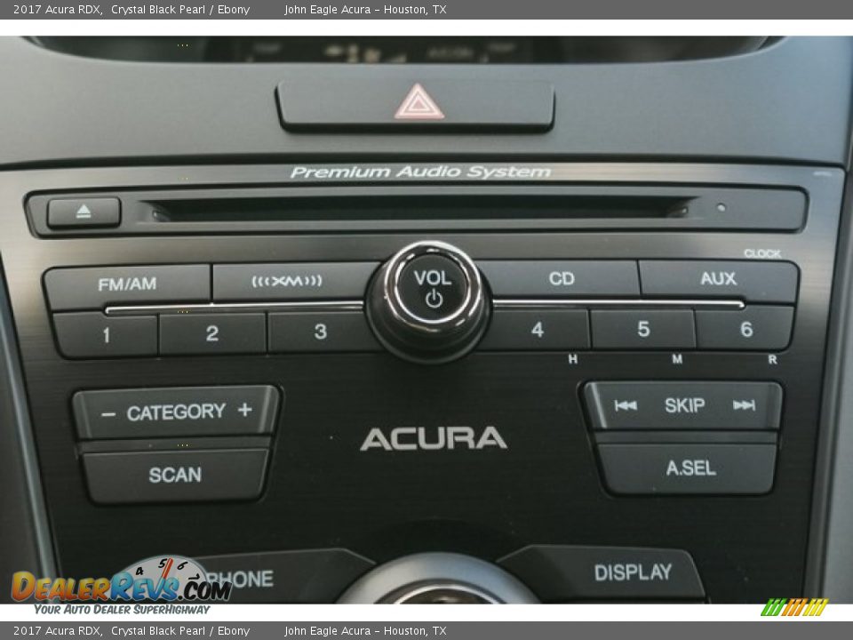 2017 Acura RDX Crystal Black Pearl / Ebony Photo #33