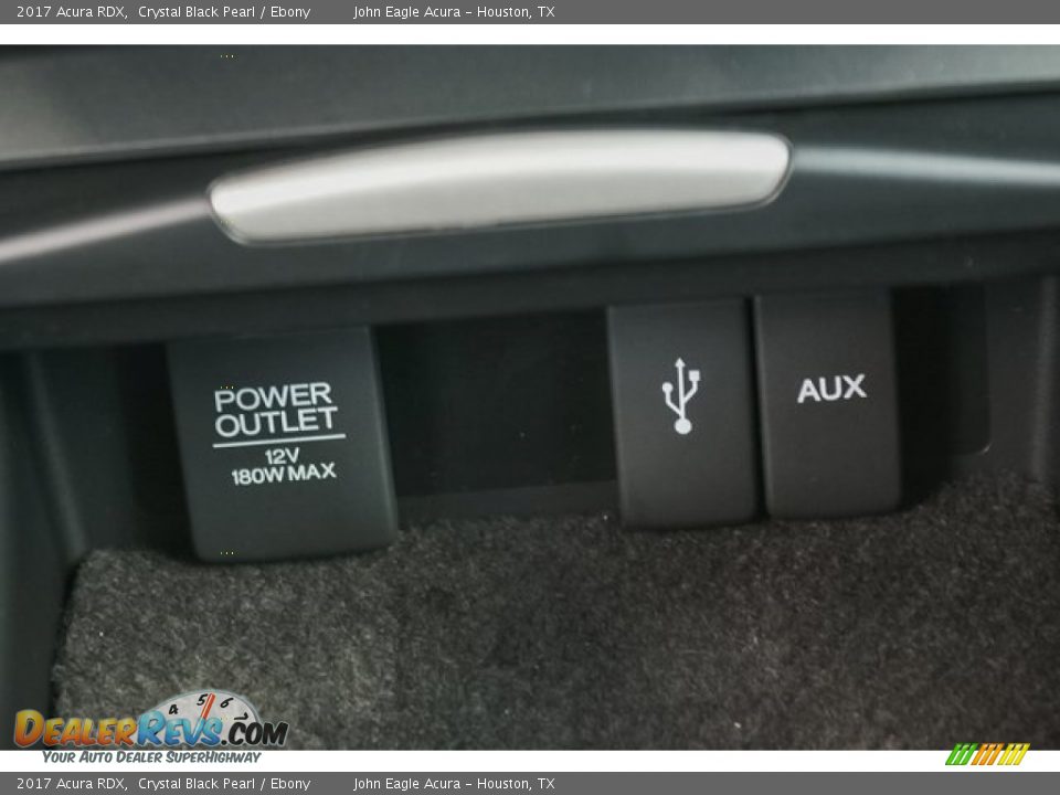 2017 Acura RDX Crystal Black Pearl / Ebony Photo #36