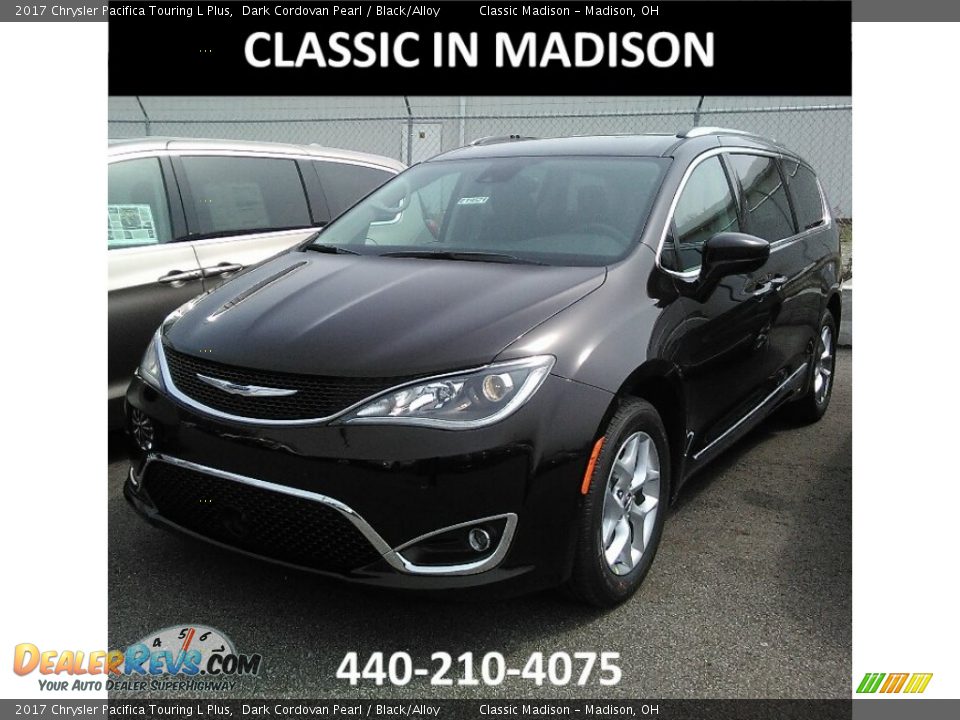 2017 Chrysler Pacifica Touring L Plus Dark Cordovan Pearl / Black/Alloy Photo #1