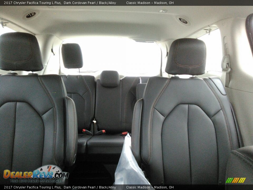 2017 Chrysler Pacifica Touring L Plus Dark Cordovan Pearl / Black/Alloy Photo #7