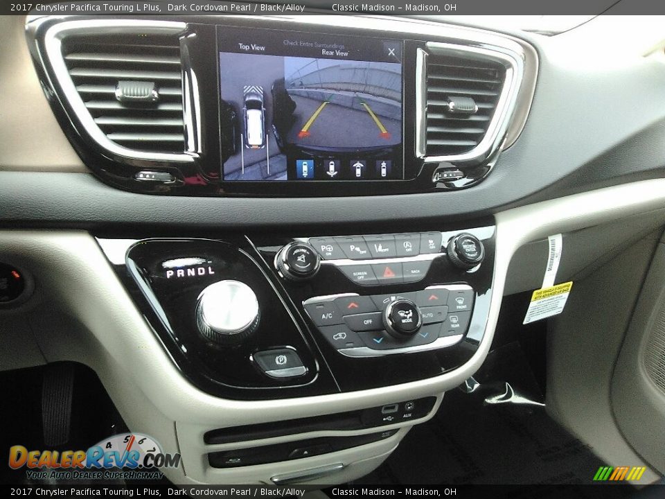 2017 Chrysler Pacifica Touring L Plus Dark Cordovan Pearl / Black/Alloy Photo #9