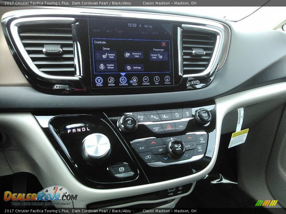 2017 Chrysler Pacifica Touring L Plus Dark Cordovan Pearl / Black/Alloy Photo #10