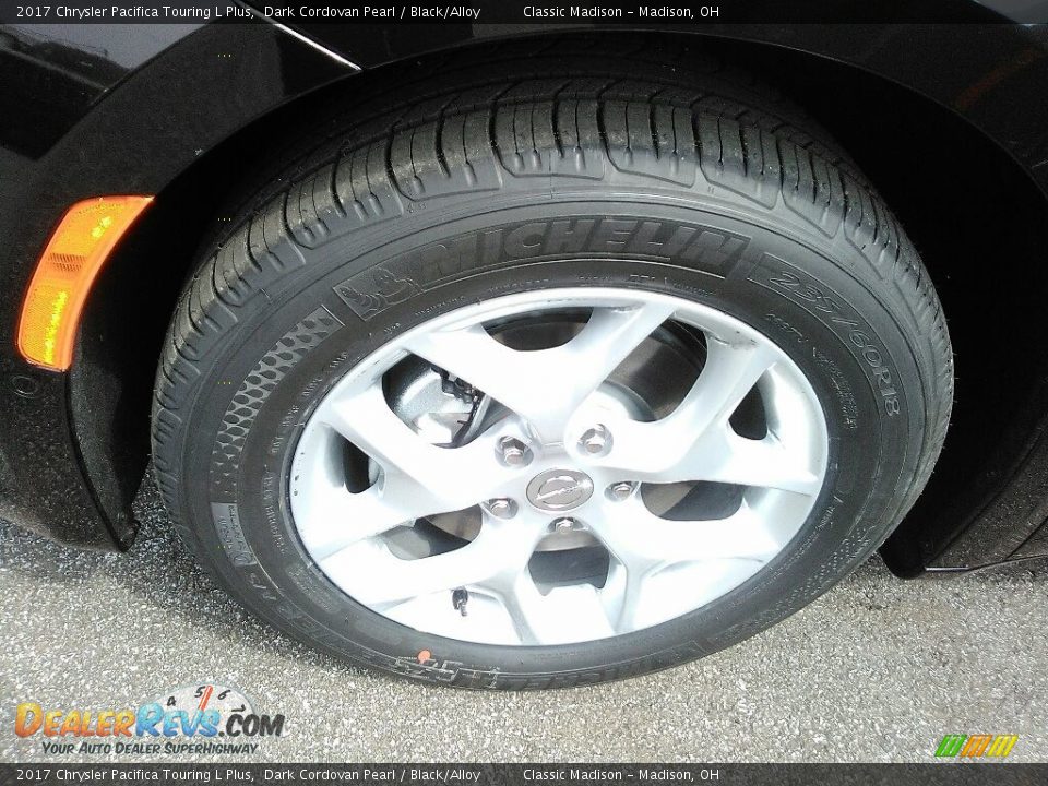2017 Chrysler Pacifica Touring L Plus Dark Cordovan Pearl / Black/Alloy Photo #12