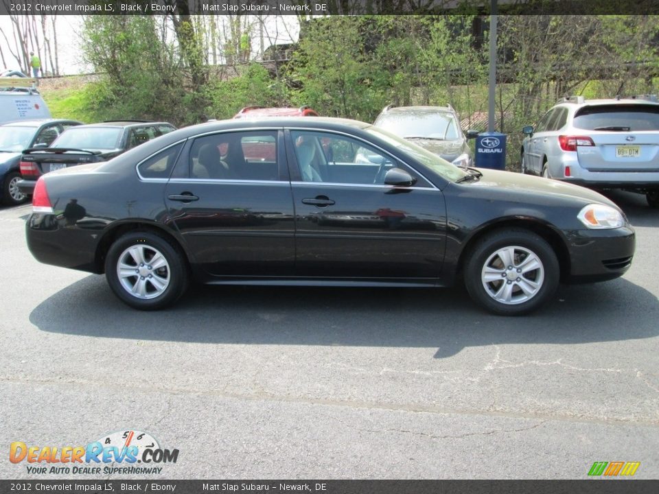 2012 Chevrolet Impala LS Black / Ebony Photo #5