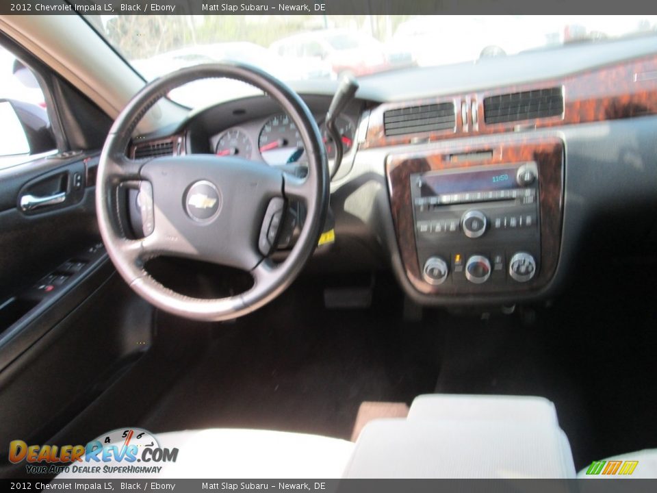 2012 Chevrolet Impala LS Black / Ebony Photo #9
