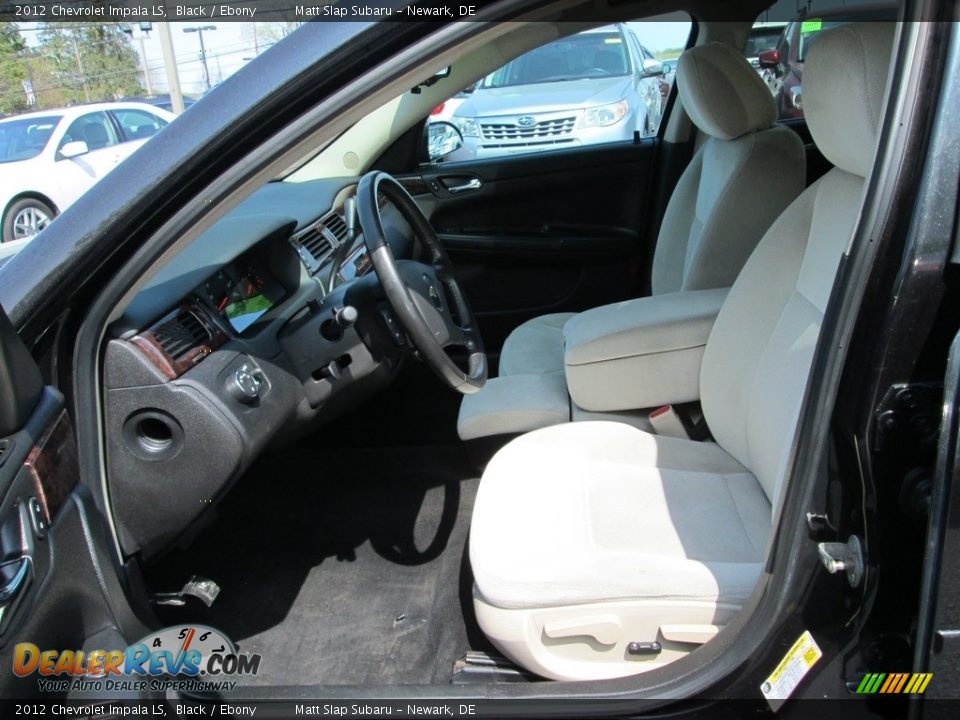 2012 Chevrolet Impala LS Black / Ebony Photo #11