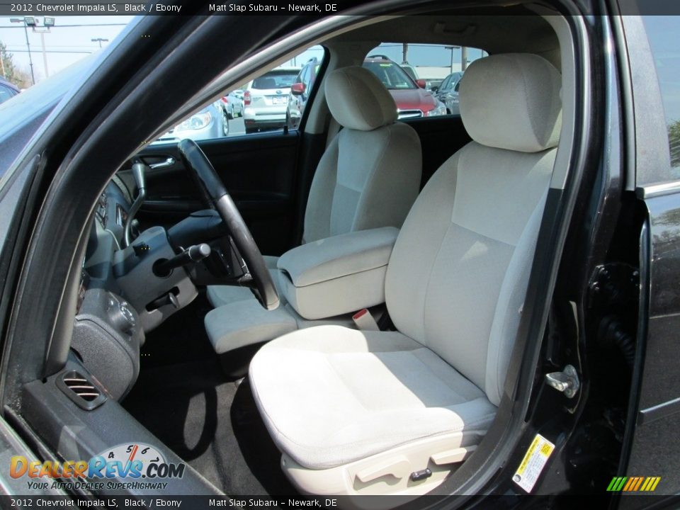 2012 Chevrolet Impala LS Black / Ebony Photo #14