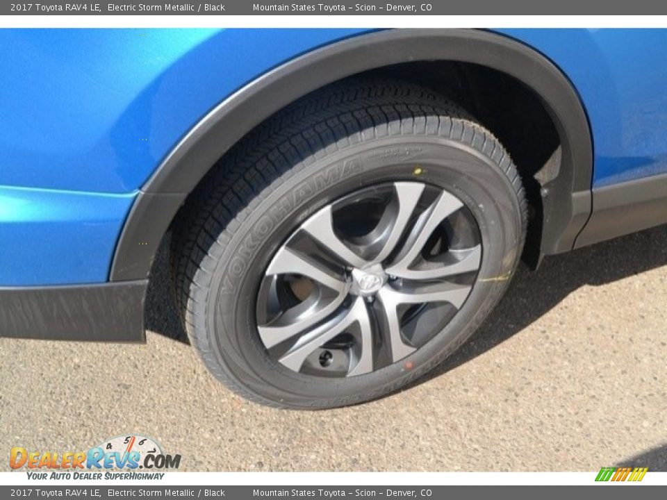 2017 Toyota RAV4 LE Electric Storm Metallic / Black Photo #9
