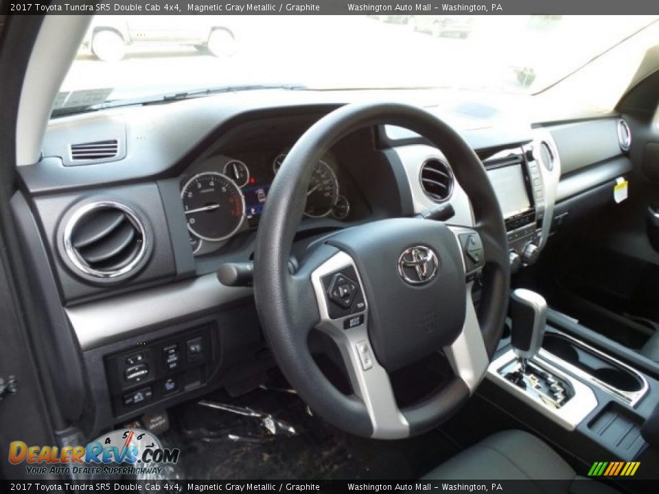 2017 Toyota Tundra SR5 Double Cab 4x4 Magnetic Gray Metallic / Graphite Photo #11
