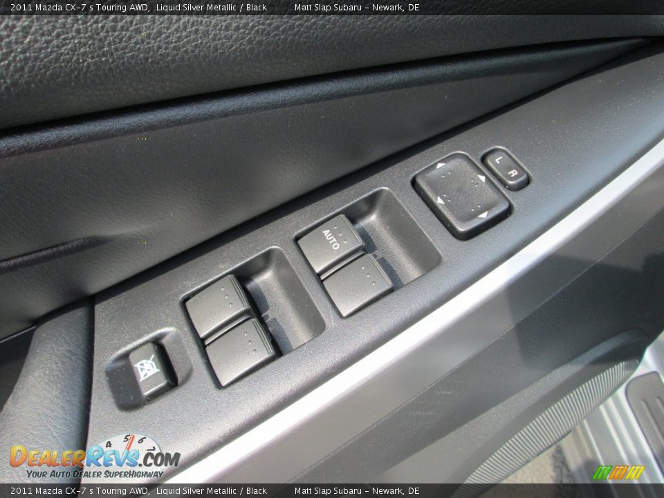 2011 Mazda CX-7 s Touring AWD Liquid Silver Metallic / Black Photo #15