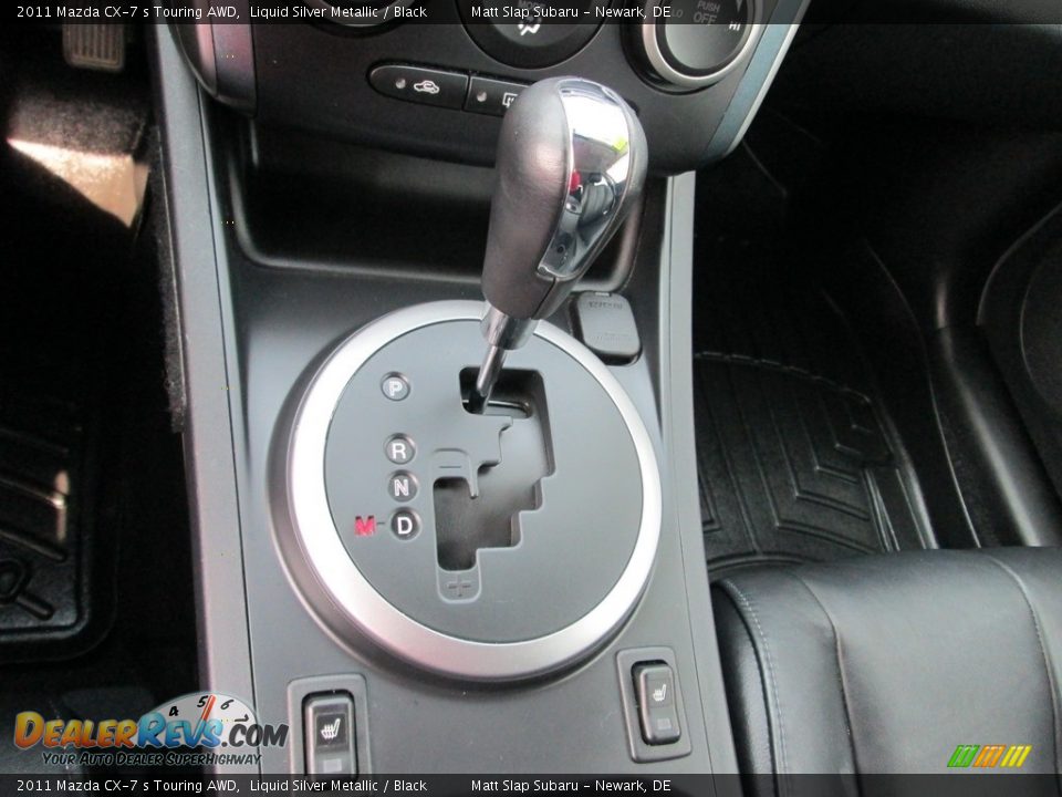 2011 Mazda CX-7 s Touring AWD Liquid Silver Metallic / Black Photo #30