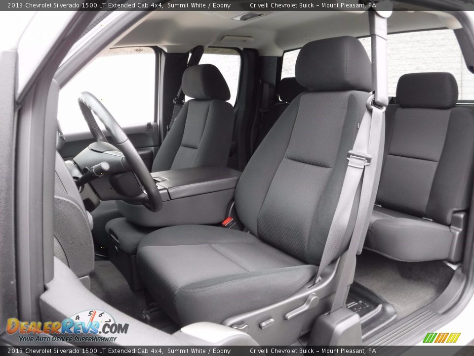 2013 Chevrolet Silverado 1500 LT Extended Cab 4x4 Summit White / Ebony Photo #18