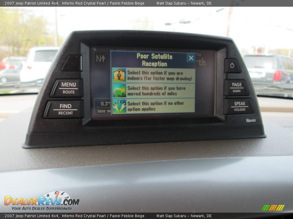 2007 Jeep Patriot Limited 4x4 Inferno Red Crystal Pearl / Pastel Pebble Beige Photo #26