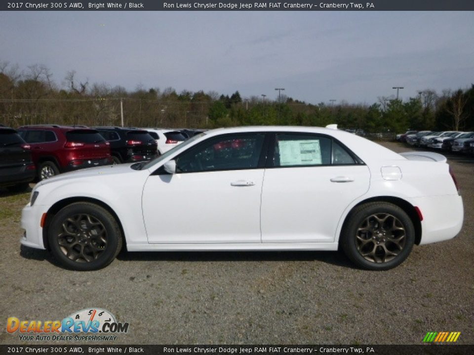 2017 Chrysler 300 S AWD Bright White / Black Photo #3