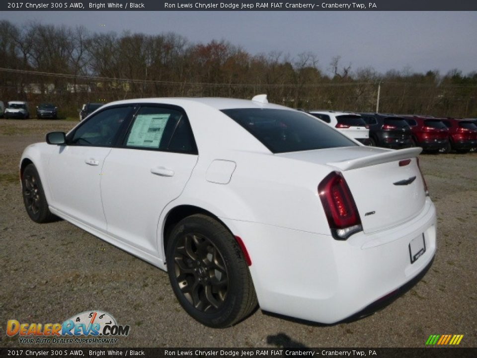 2017 Chrysler 300 S AWD Bright White / Black Photo #4
