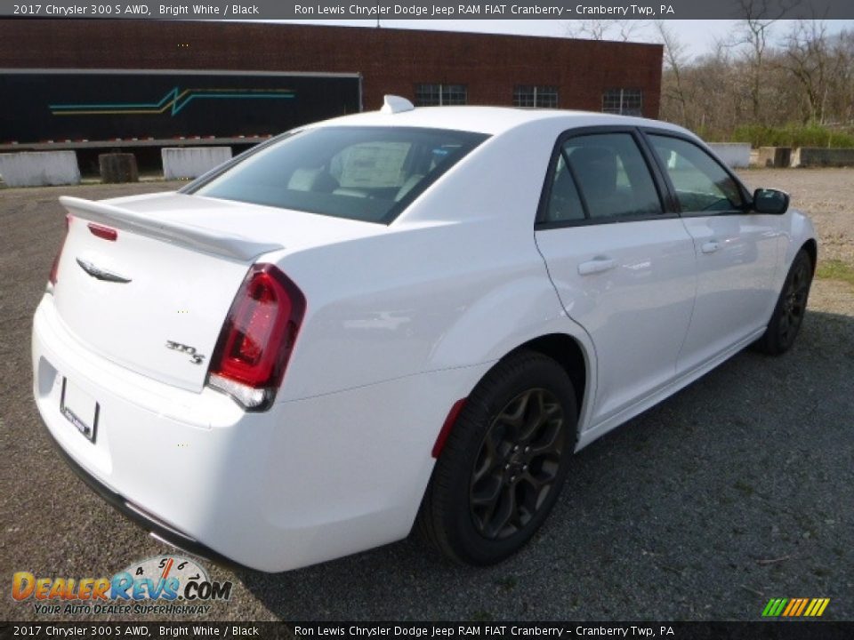 2017 Chrysler 300 S AWD Bright White / Black Photo #6