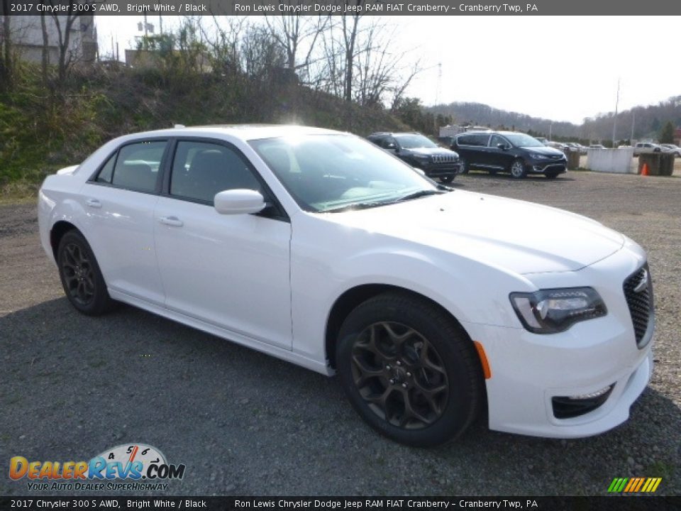 2017 Chrysler 300 S AWD Bright White / Black Photo #8