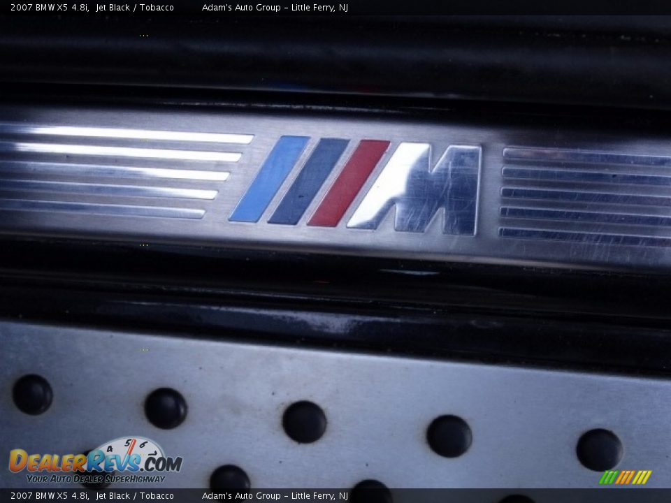 2007 BMW X5 4.8i Jet Black / Tobacco Photo #18