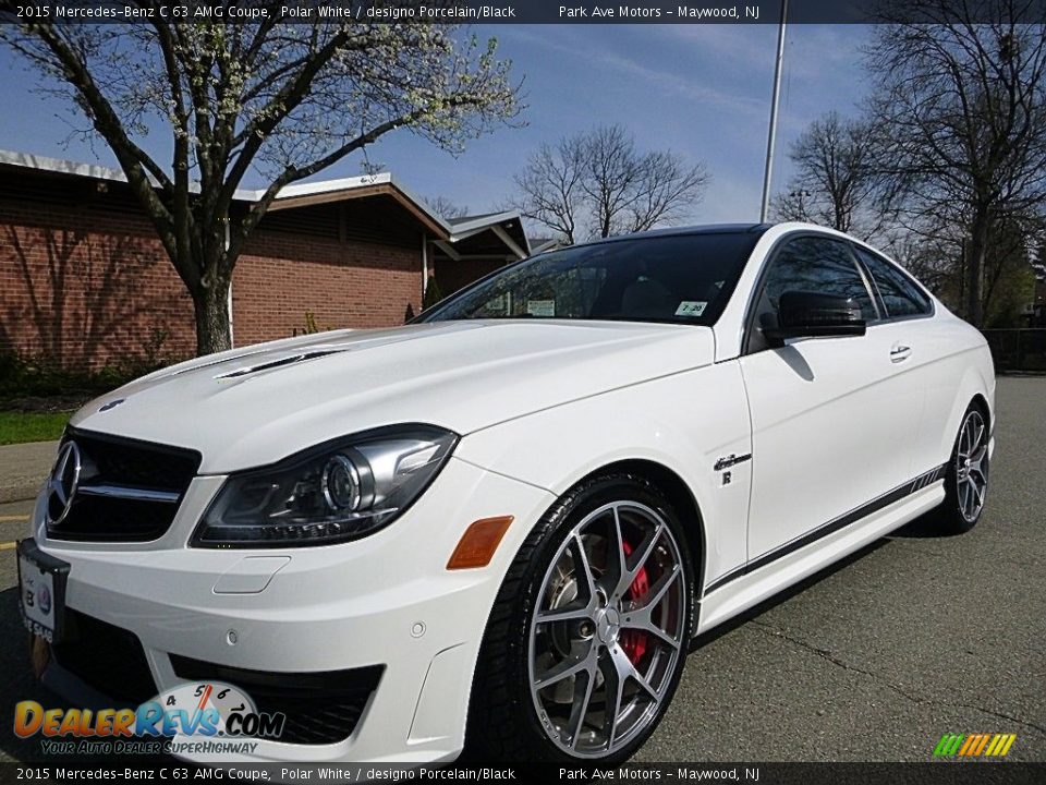 Front 3/4 View of 2015 Mercedes-Benz C 63 AMG Coupe Photo #1