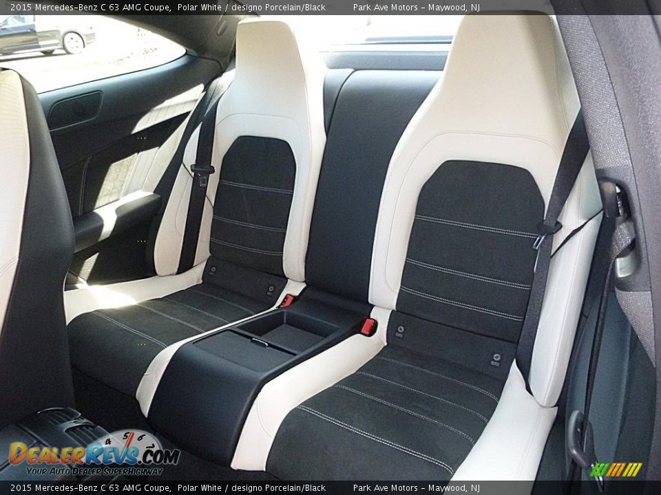 Rear Seat of 2015 Mercedes-Benz C 63 AMG Coupe Photo #14