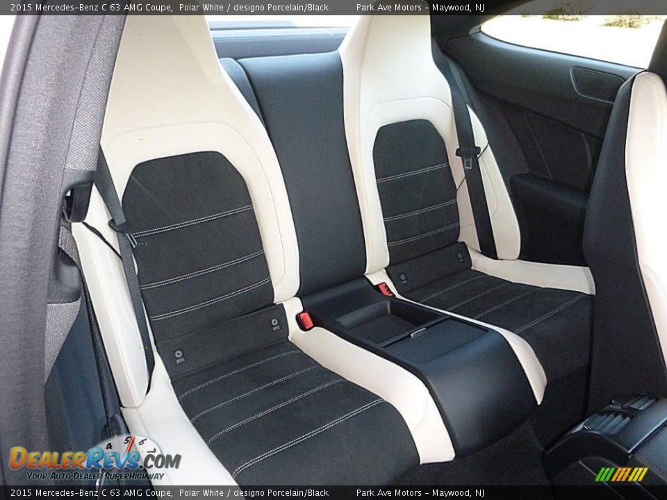 Rear Seat of 2015 Mercedes-Benz C 63 AMG Coupe Photo #19