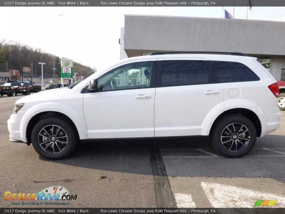 2017 Dodge Journey SE AWD Vice White / Black Photo #2