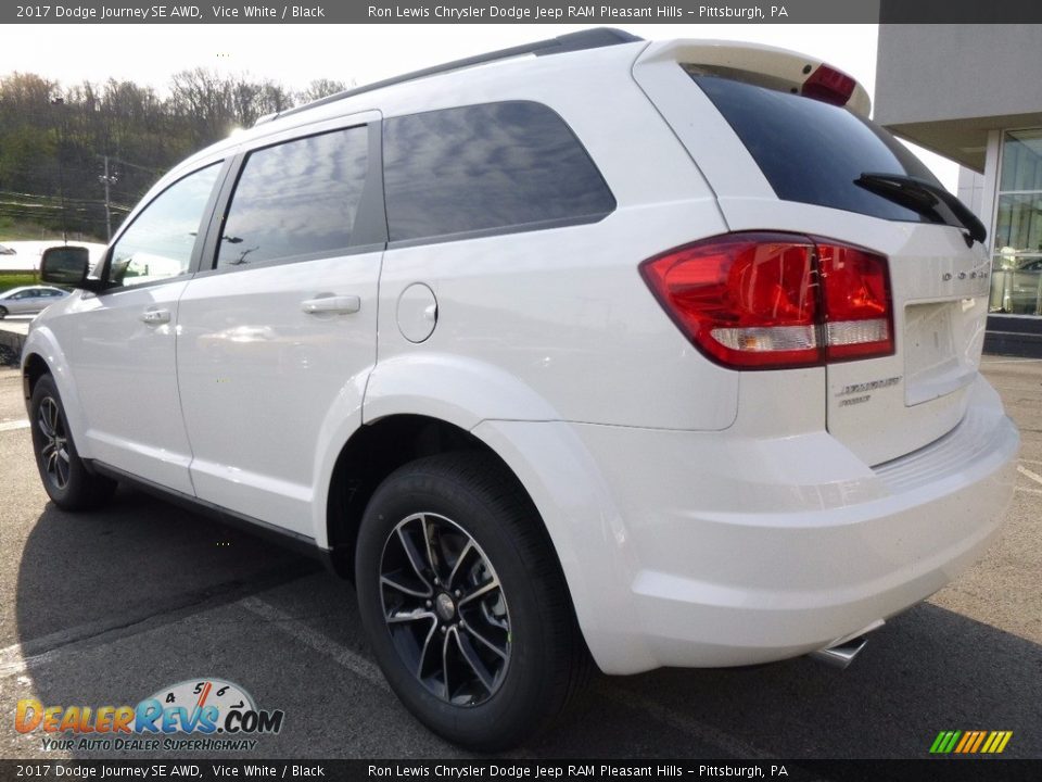 2017 Dodge Journey SE AWD Vice White / Black Photo #3